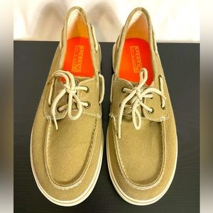 Mens Sperry Halyard Khaki CVS shoes